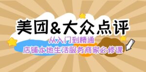 美团+大众点评 从入门到精通：店铺本地生活 流量提升 店铺运营 推广秘术…-湖南汶篮网络科技有限公司