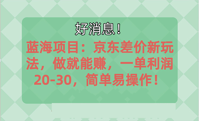越早知道越能赚到钱的蓝海项目：京东大平台操作，一单利润20-30，简单易操作-湖南汶篮网络科技有限公司