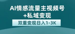 最新AI情感流量主掘金+私域变现，日入1K，平台巨大流量扶持-湖南汶篮网络科技有限公司