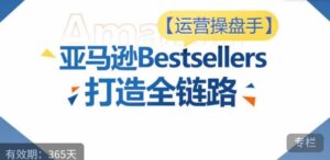 运营操盘手！亚马逊Bestsellers打造全链路，选品、Listing、广告投放全链路进阶优化-湖南汶篮网络科技有限公司