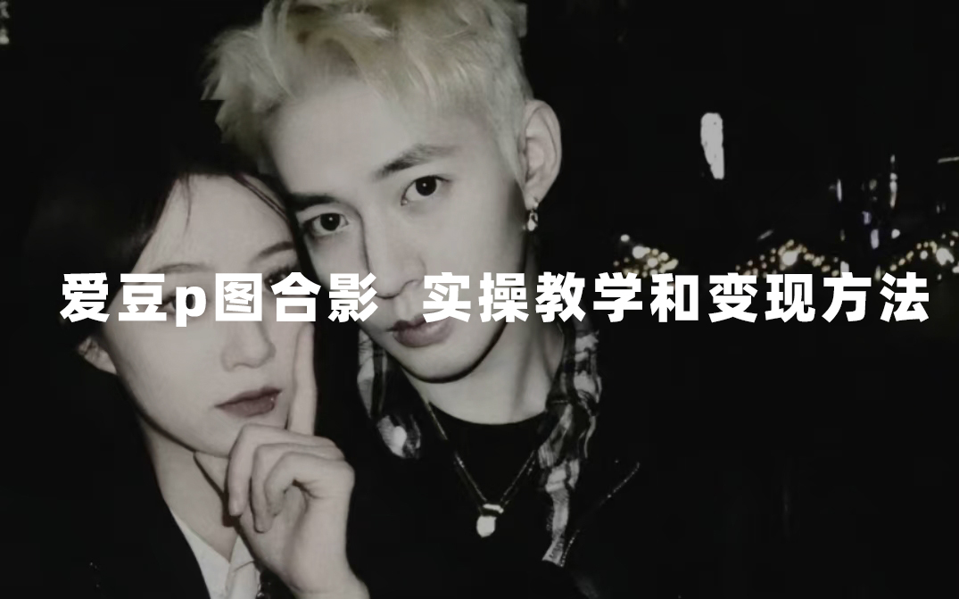 最新玩法 与爱豆p图合照爆火 10分钟教会你 实操日入300+-湖南汶篮网络科技有限公司